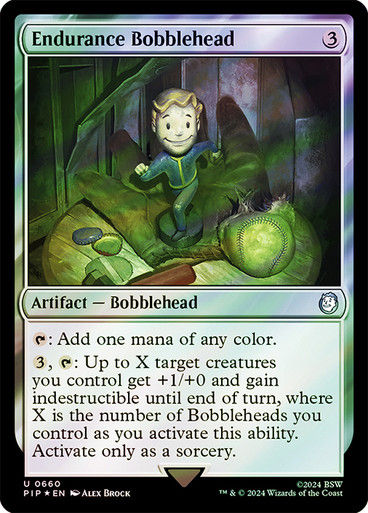 Endurance Bobblehead (pip) (660) / Surge Foil