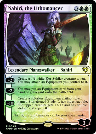 Nahiri, the Lithomancer (cmm) / Foil