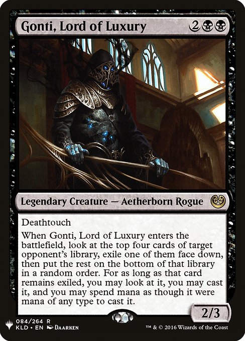 Gonti, Lord of Luxury (PLST) (KLD-84)