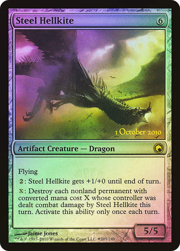 Steel Hellkite (psom) / (Launch) Foil