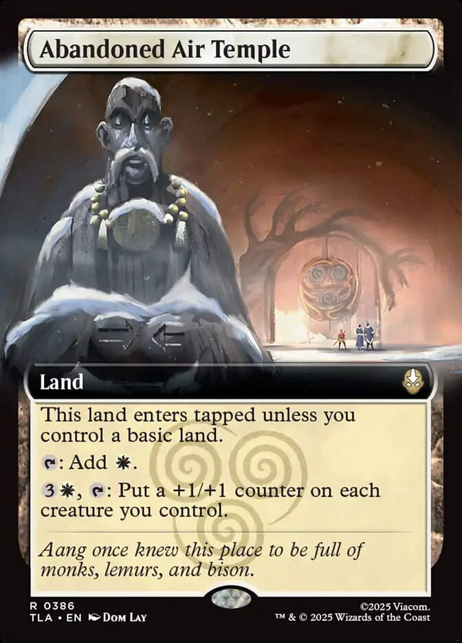 Abandoned Air Temple (TLA) (386) / Extended Art