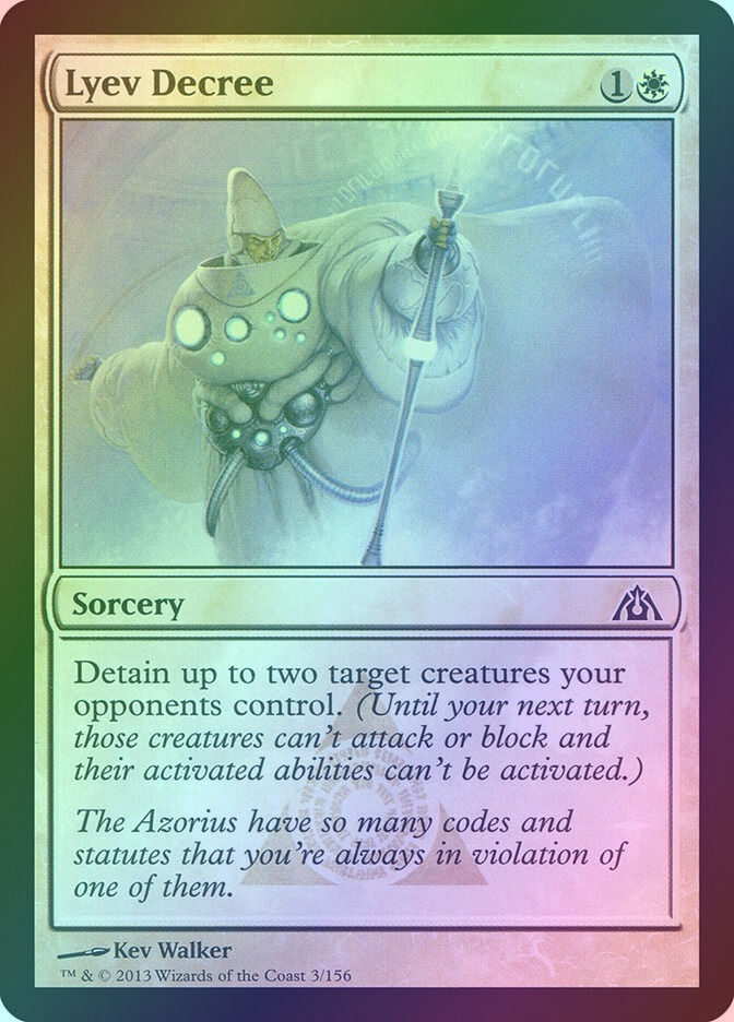 Lyev Decree (DGM) (3) / Foil