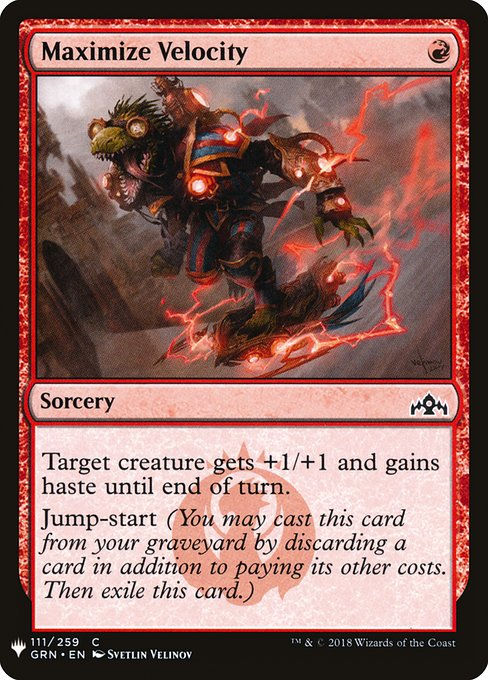 Maximize Velocity (PLST) (GRN-111)