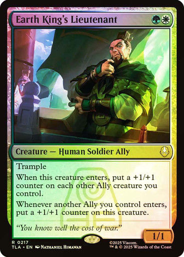 Earth King's Lieutenant (TLA) (217) / Foil