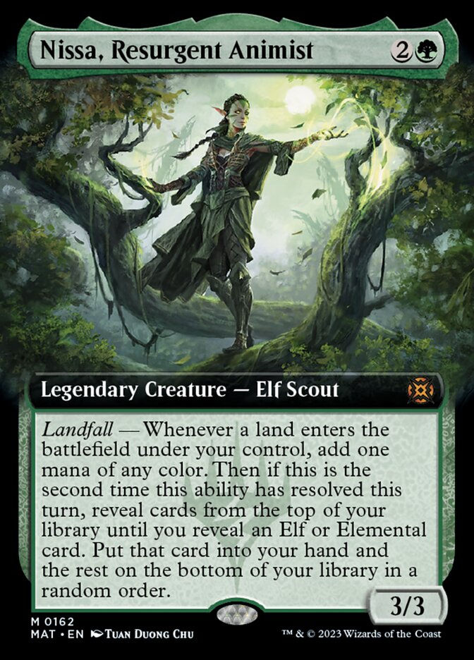 Nissa, Resurgent Animist (MAT) / Extended Art