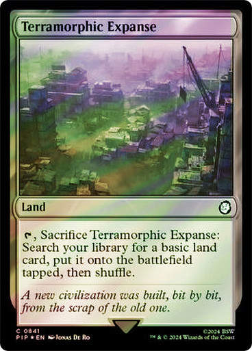 Terramorphic Expanse (pip) (841) / Surge Foil
