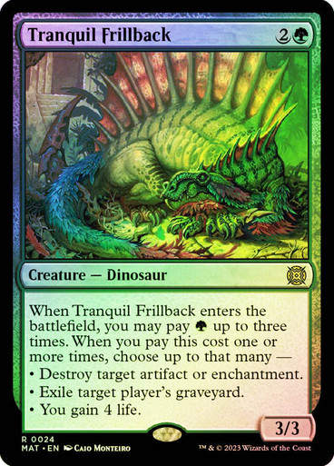 Tranquil Frillback (MAT) / Foil