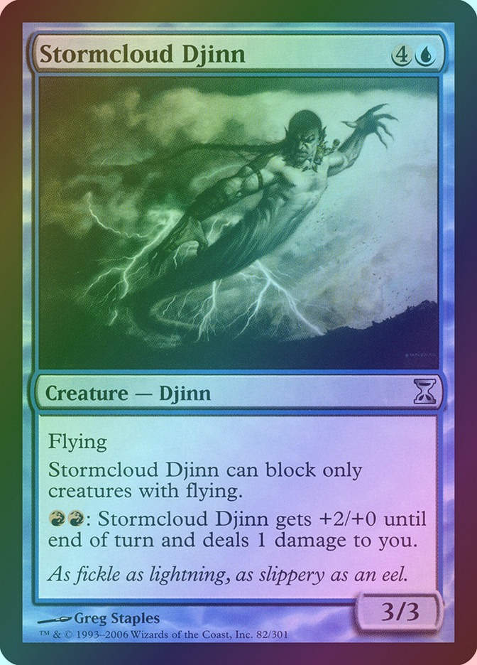 Stormcloud Djinn (TSP) (82) / Foil