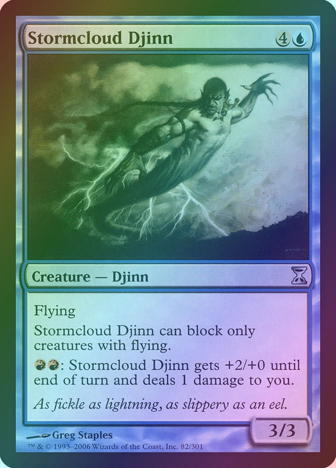 Stormcloud Djinn (TSP) (82) / Foil
