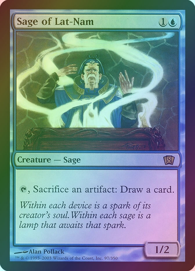 Sage of Lat-Nam (8ED) (97★) / Foil