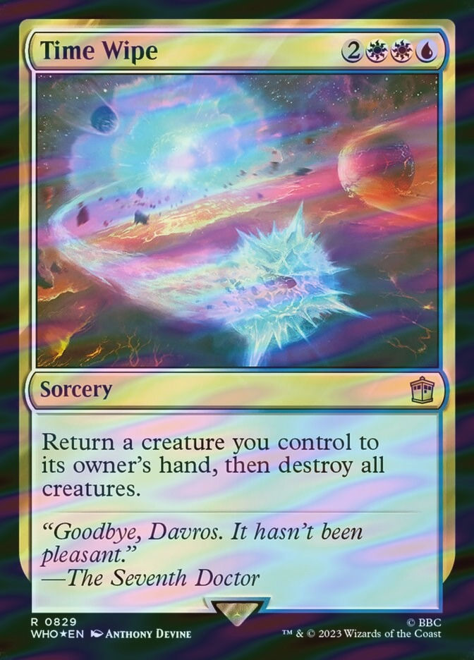 Time Wipe (WHO) (829) / Surge Foil