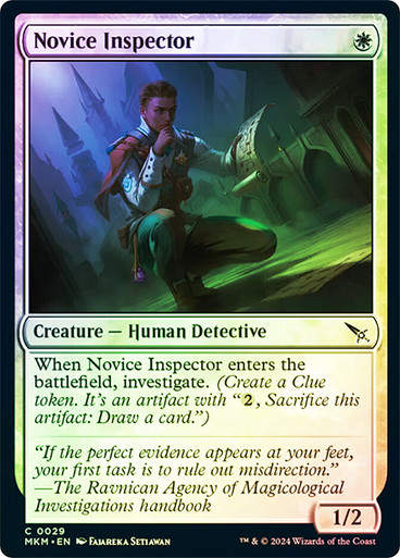 Novice Inspector (mkm) (29) / Foil