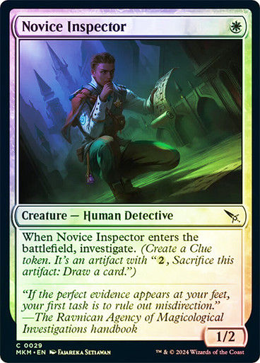 Novice Inspector (mkm) (29) / Foil