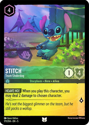 Stitch - Team Underdog (LOR_SHS) / Foil