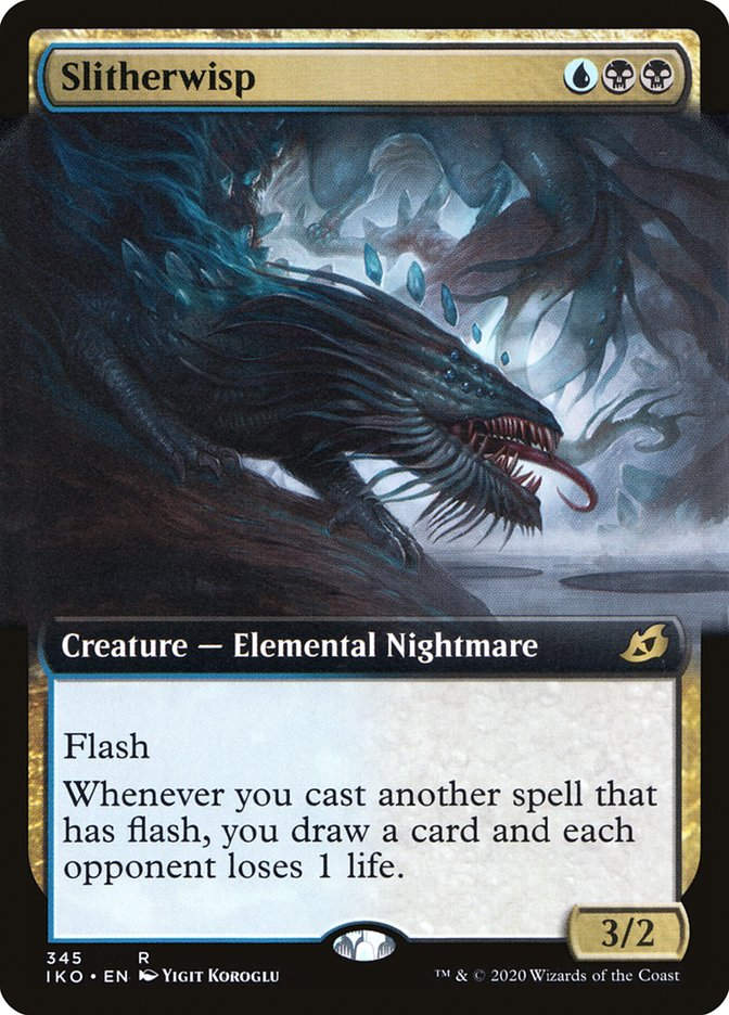 Slitherwisp (IKO) (345) / Extended Art