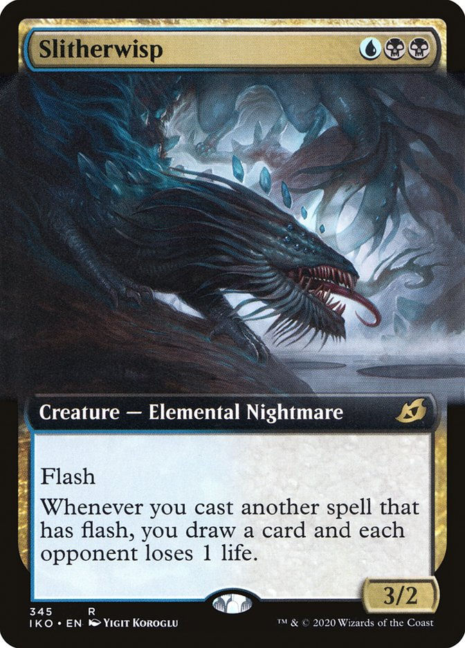 Slitherwisp (IKO) (345) / Extended Art
