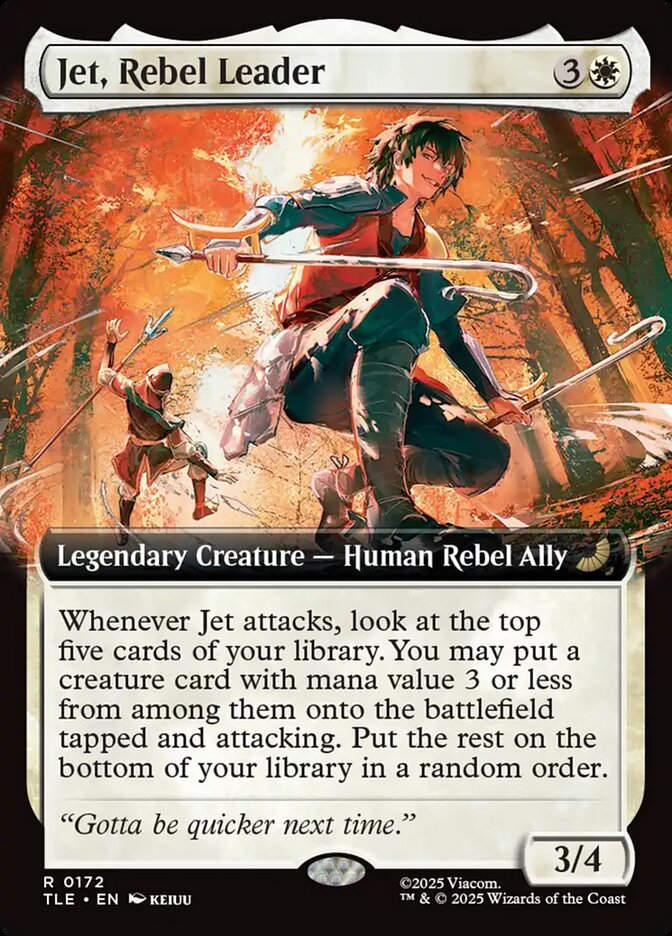 Jet, Rebel Leader (TLE) (172) / Extended Art