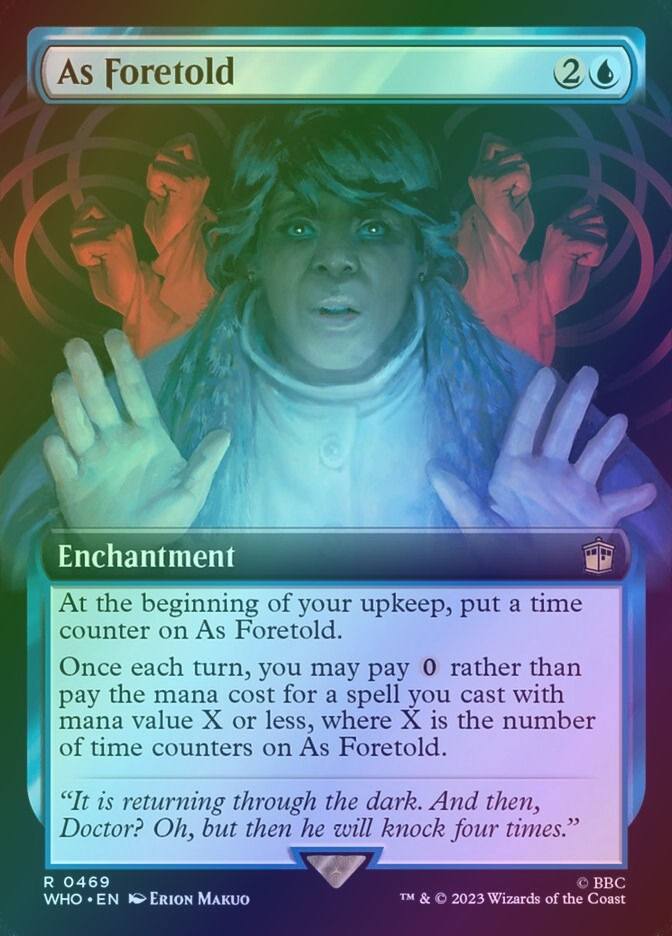 As Foretold (WHO) (469) / Extended Art / Foil