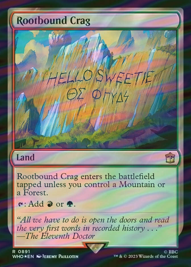 Rootbound Crag (WHO) (891) / Surge Foil