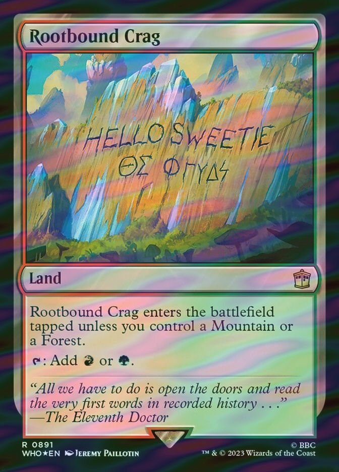 Rootbound Crag (WHO) (891) / Surge Foil