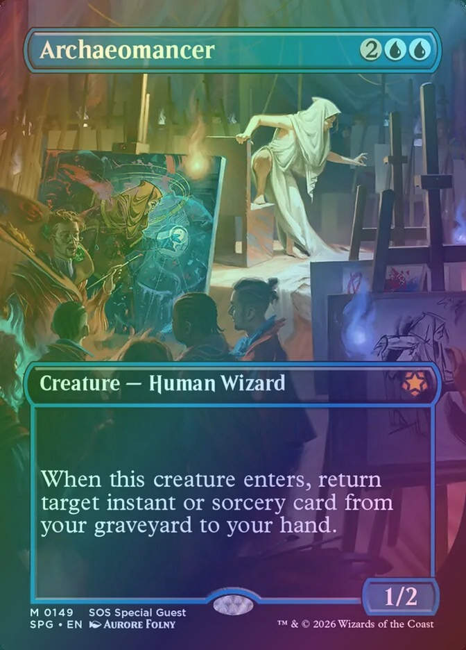Archaeomancer (SPG) (149) / Borderless / Foil