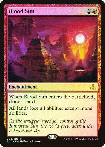 Blood Sun (RIX) (92) / Foil