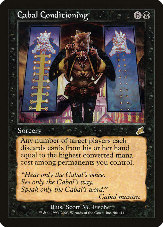 Cabal Conditioning (scg)