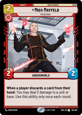 Migs Mayfeld - Triggerman (SHD_#163/262) / Foil