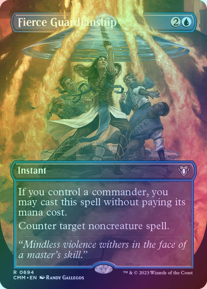 Fierce Guardianship (CMM) (694) / Borderless / Foil