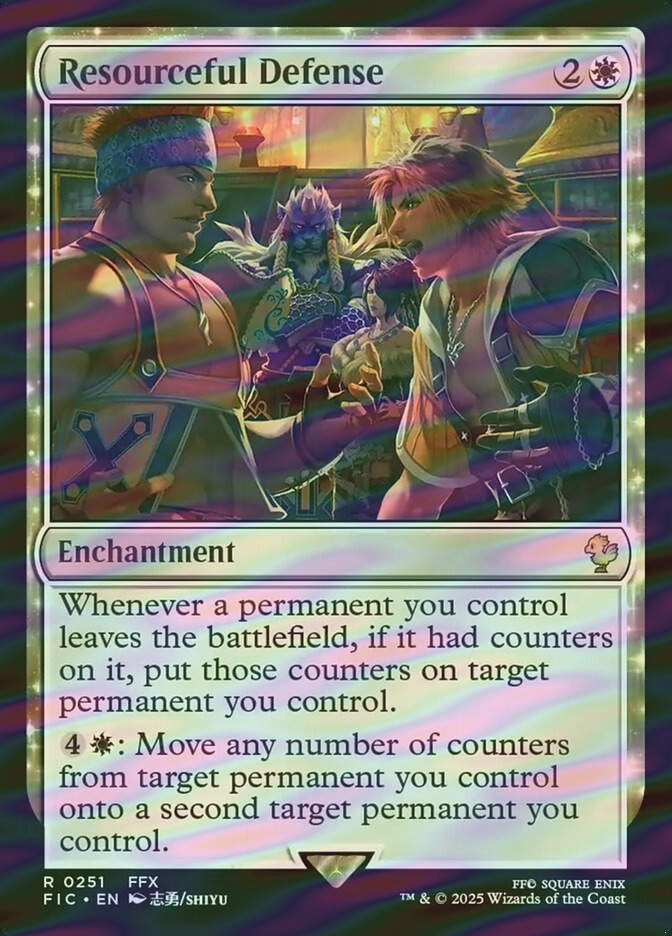 Resourceful Defense (FIC) (251) / Surge Foil