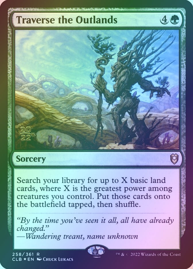 Traverse the Outlands (PCLB) (258s) / Foil