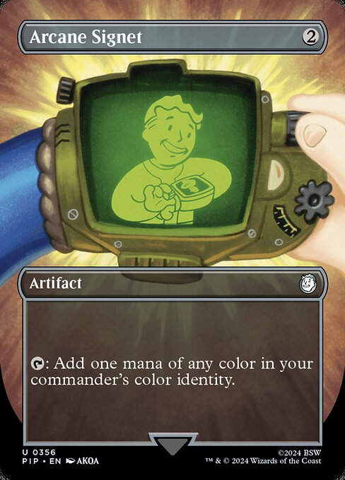 Arcane Signet (pip) (356) / Borderless