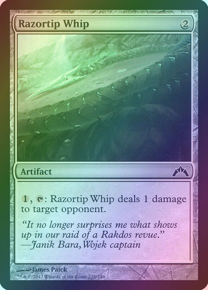 Razortip Whip (GTC) (235) / Foil