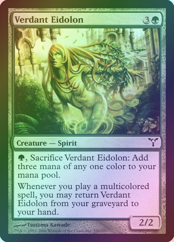 Verdant Eidolon (DIS) (100) / Foil