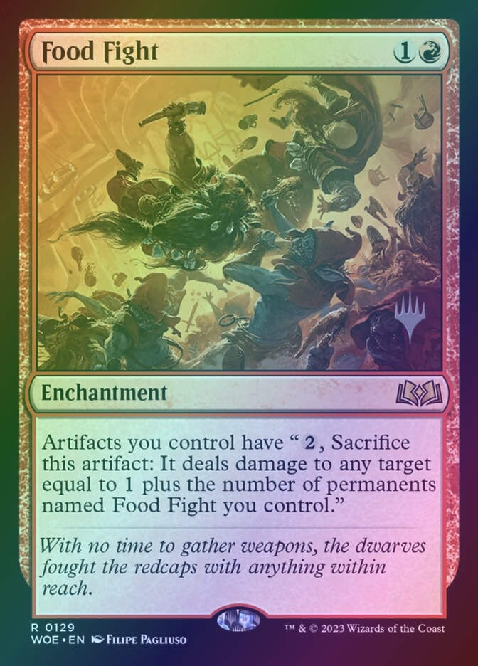 Food Fight (PWOE) (129p) / Foil