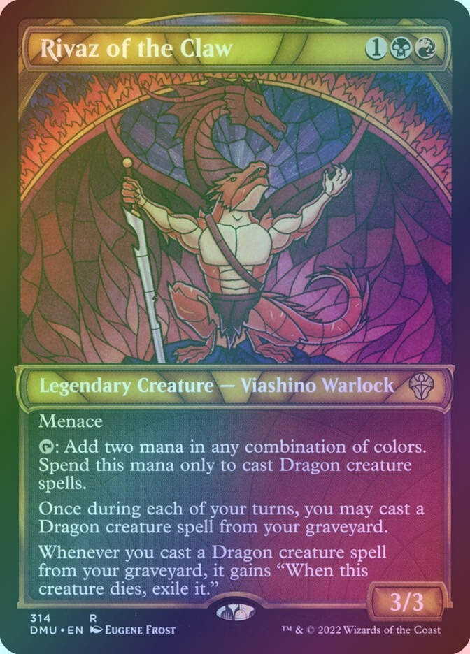 Rivaz of the Claw (DMU) (314) / Showcase / Foil