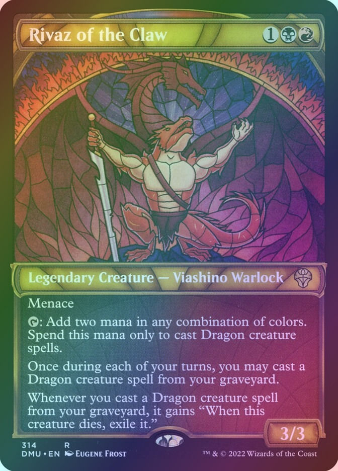Rivaz of the Claw (DMU) (314) / Showcase / Foil