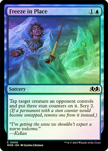 Freeze in Place (woe) / Foil