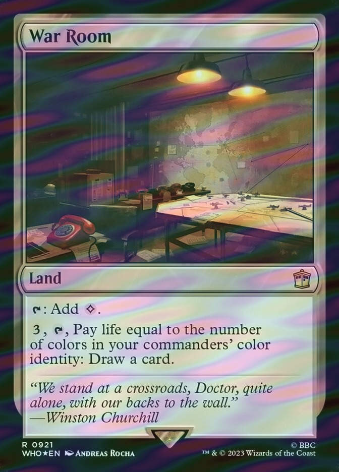 War Room (WHO) (921) / Surge Foil