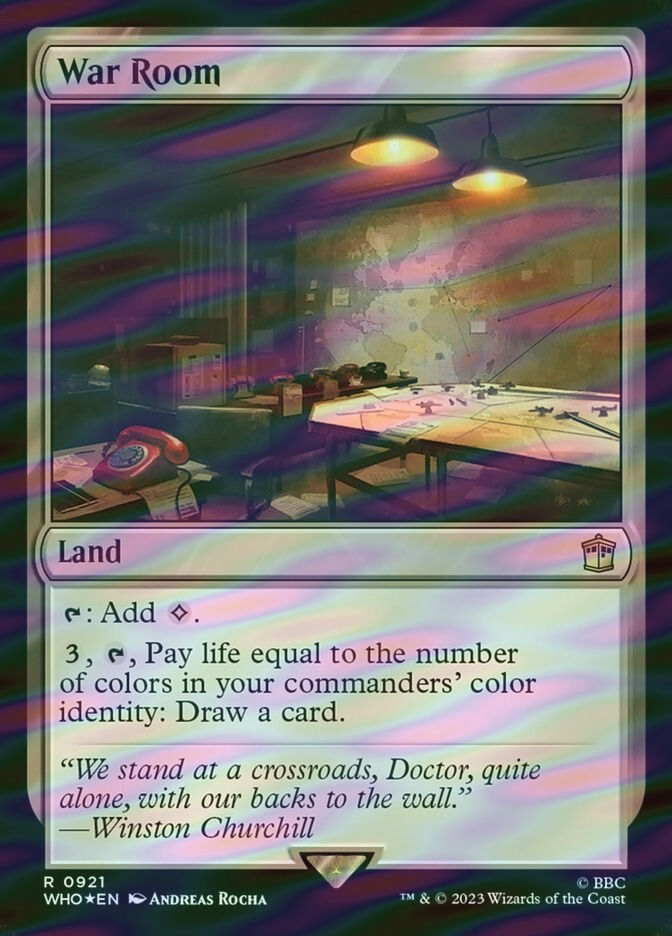 War Room (WHO) (921) / Surge Foil