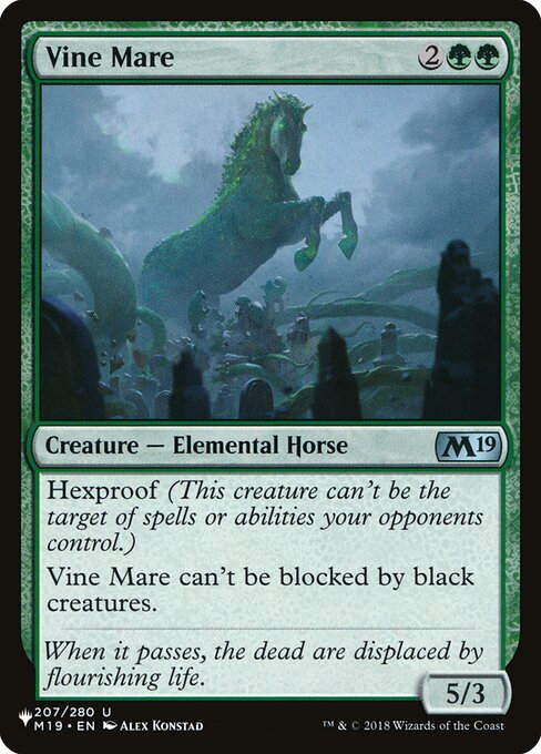 Vine Mare (PLST) (M19-207)