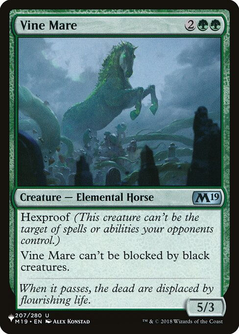 Vine Mare (PLST) (M19-207)