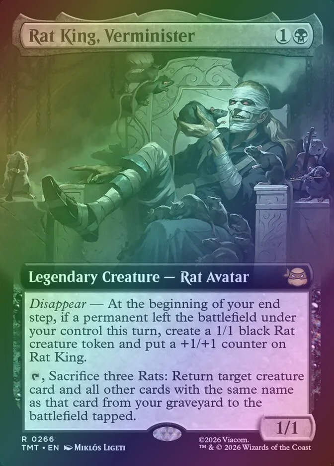 Rat King, Verminister (TMT) (266) / Extended Art / Foil
