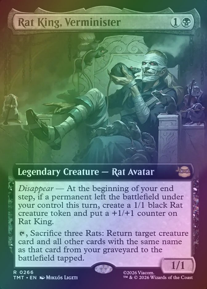 Rat King, Verminister (TMT) (266) / Extended Art / Foil