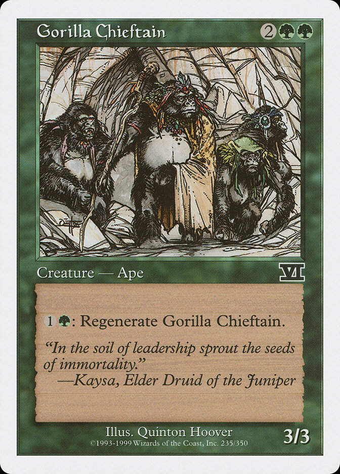 Gorilla Chieftain (6ED) (235)