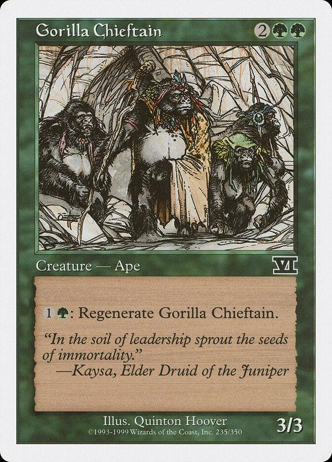 Gorilla Chieftain (6ED) (235)
