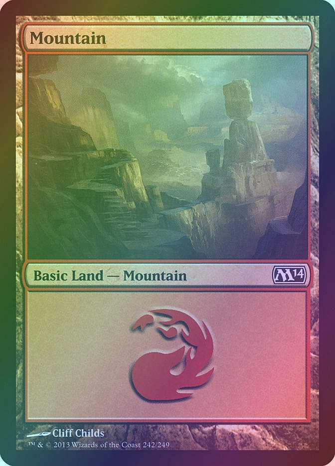 Mountain (M14) (242) / Foil