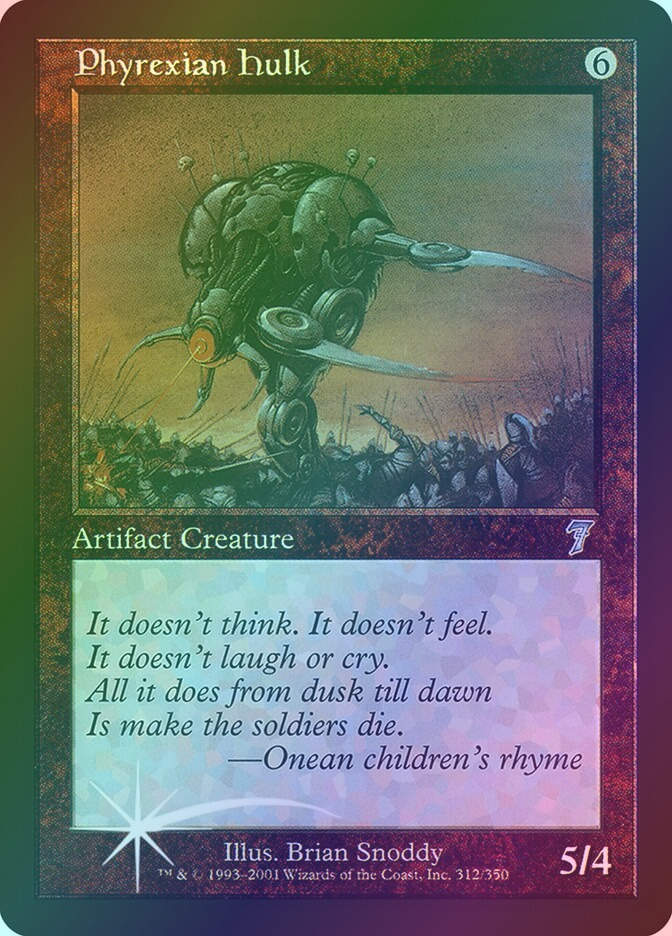 Phyrexian Hulk (7ED) (312★) / Foil