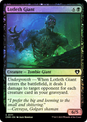 Lotleth Giant (cmm) / Foil