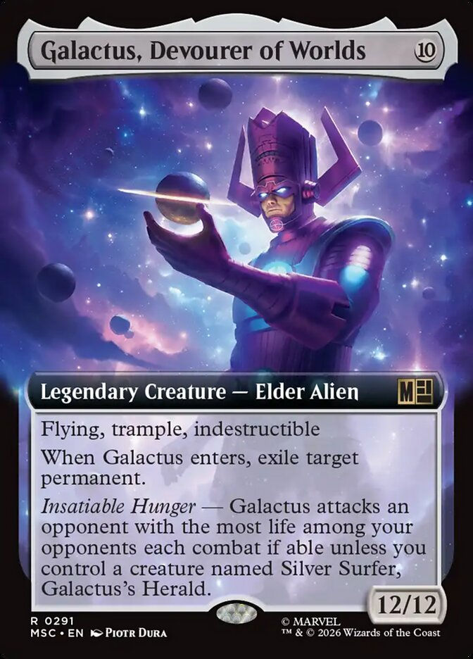 Galactus, Devourer of Worlds (MSC) (291) / Extended Art